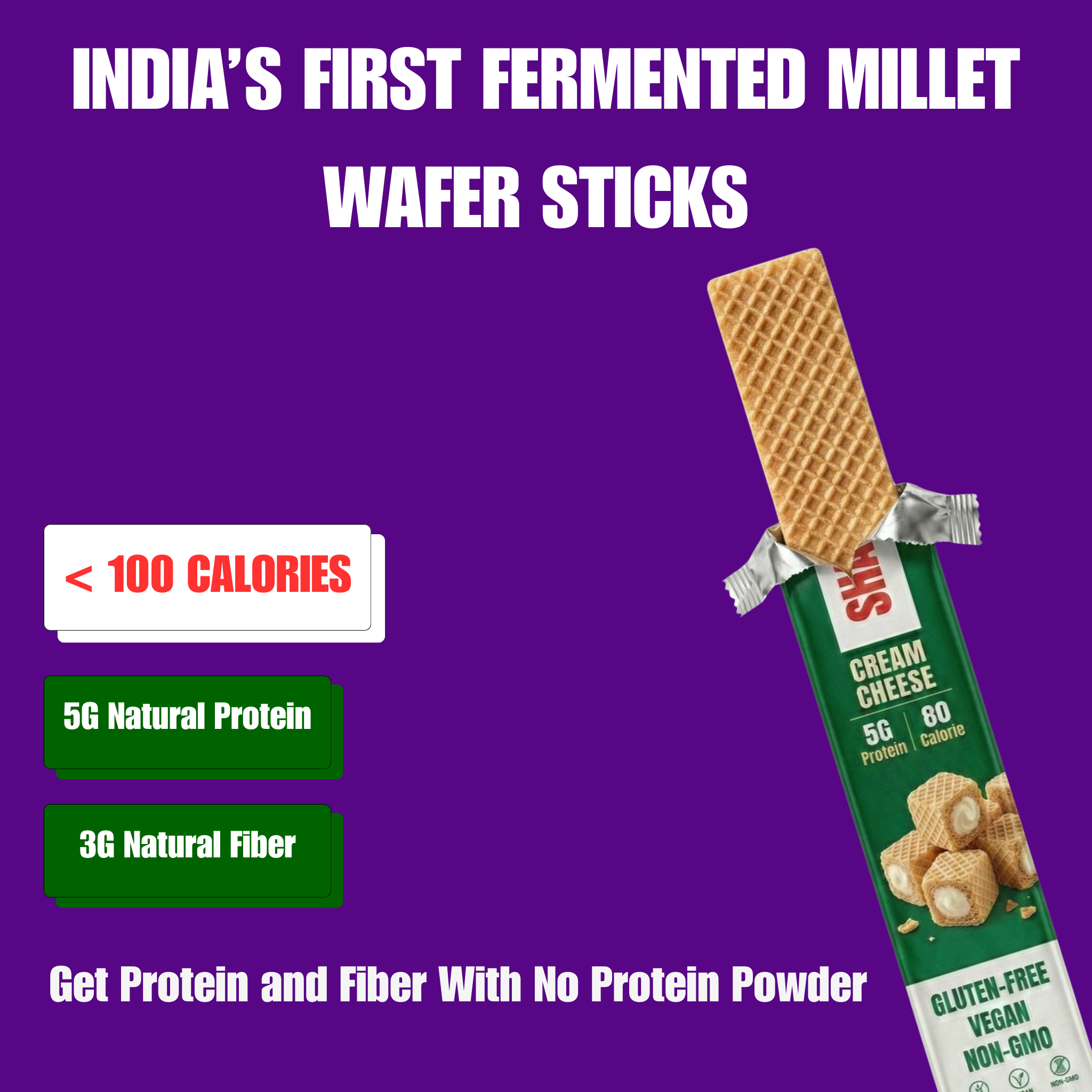 Cream Cheese Protein Cube Sticks - Box of 10