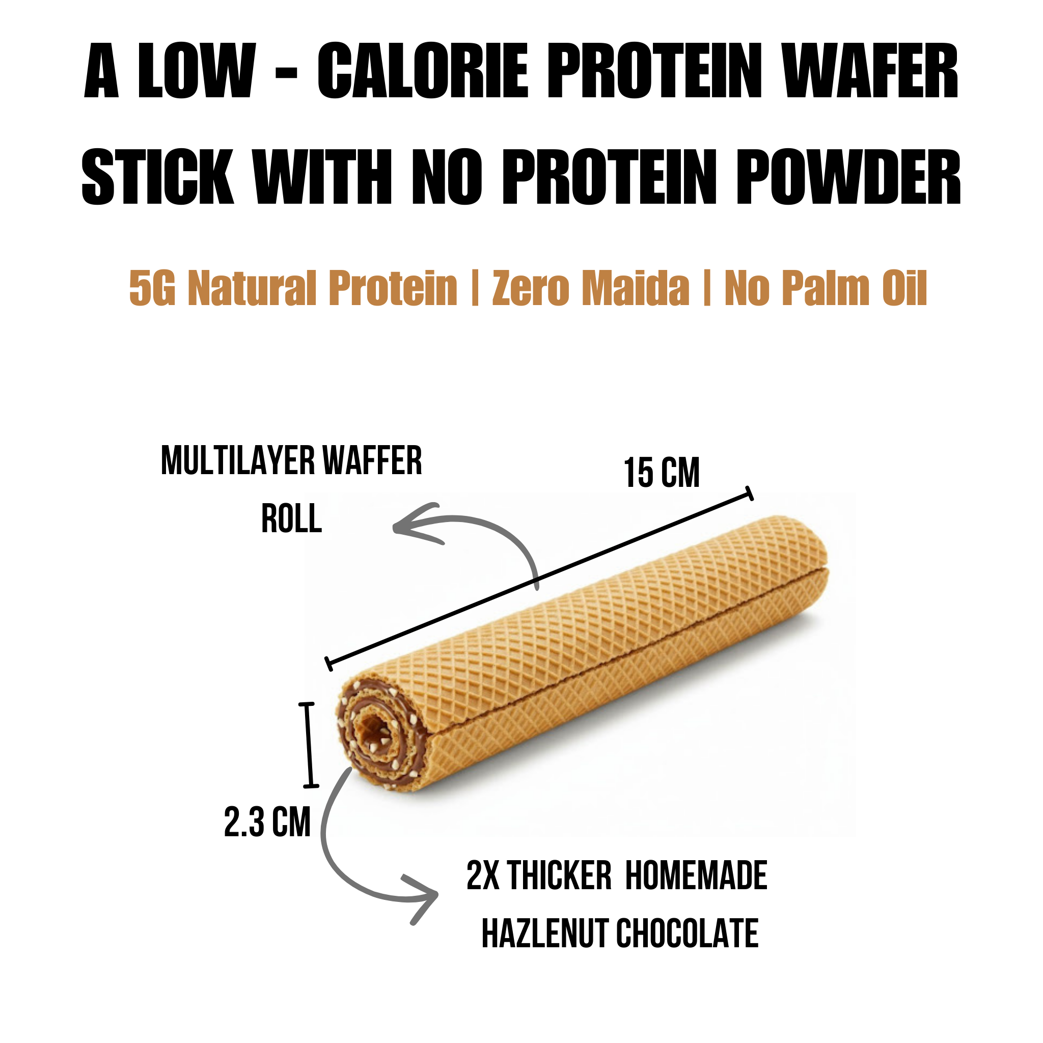 Hazlenut Chocolate Protein Sticks - Box of 10