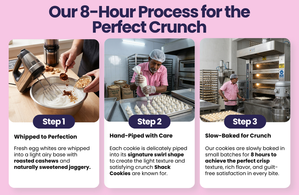 Protein Cookies - Cashew Crunch Pack of 12 ( 100 Grams )