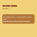 Protein Macroon Cookies - Cashew Crunch Pack of 10