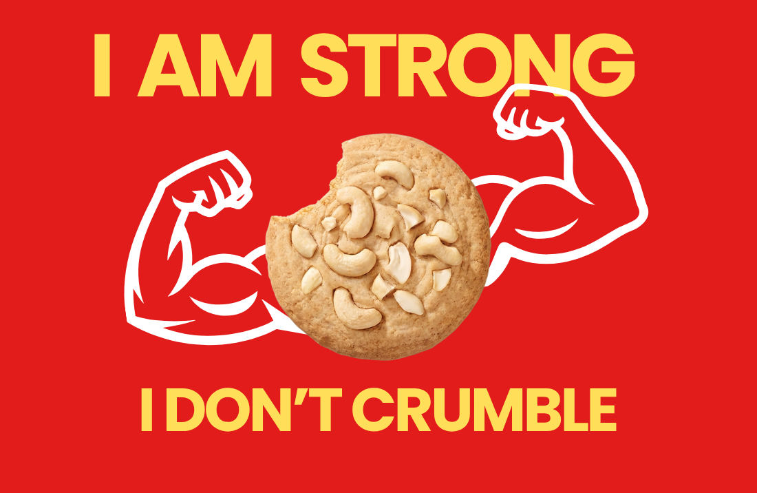 Protein Cookies - Cashew Crunch Pack of 12 ( 100 Grams )